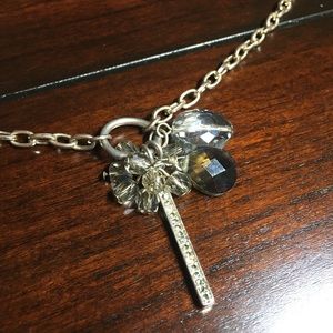 Banana Republic Jewelry - Banana Republic Pendant Necklace with Rhinestones Banana Republic Jewelry - Banana Republic Pendant Necklace with Rhinestones